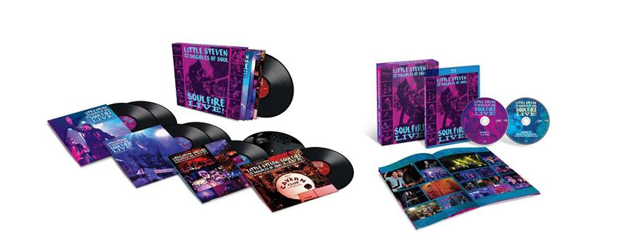 LITTLE STEVEN AND THE DISCIPLES OF SOUL'S SOULFIRE LIVE! VINYL BOX SET AND  BLU-RAY VIDEO RELEASED TODAY – Press Releases – Universal Music Canada