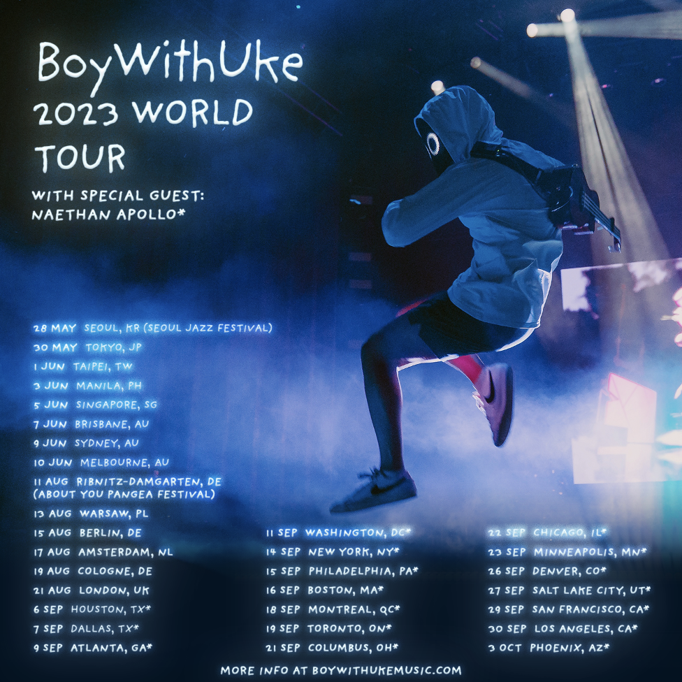 boy with uke tour 2023